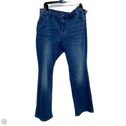 Jeans Boot Cut By Old Navy In Blue Denim, Size: 18