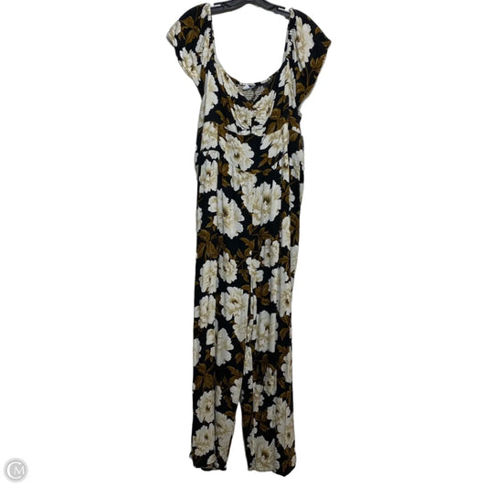 Jumpsuit By Old Navy In Black & Brown, Size: Xxl