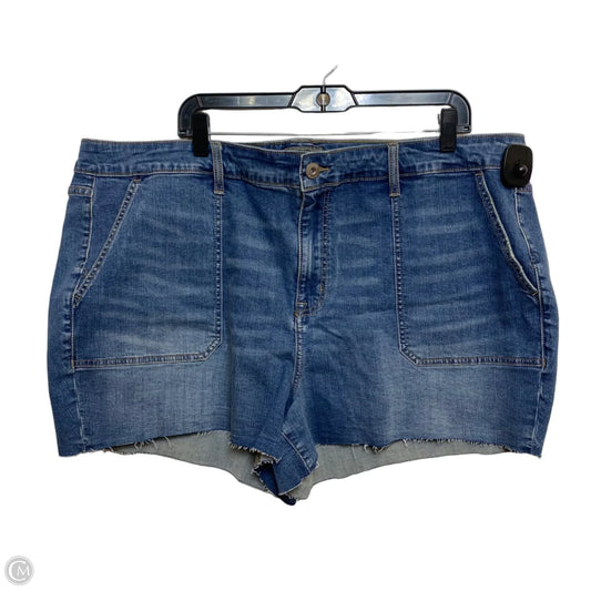 Shorts By Torrid In Blue Denim, Size: 24