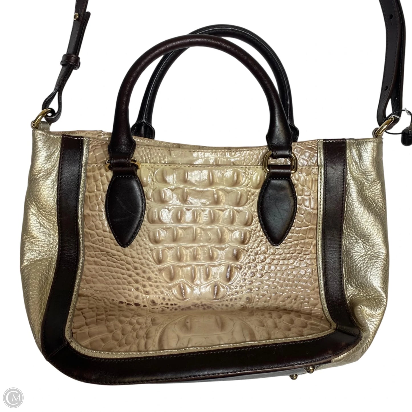 Handbag Designer By Brahmin, Size: Medium
