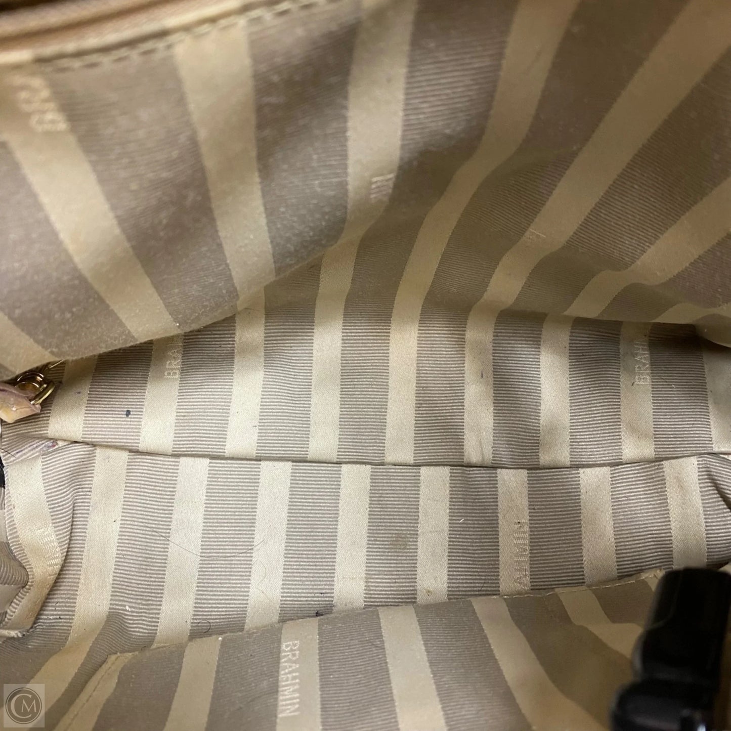 Handbag Designer By Brahmin, Size: Medium