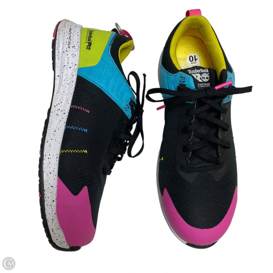 Shoes Sneakers By Timberland In Black & Blue, Size: 10