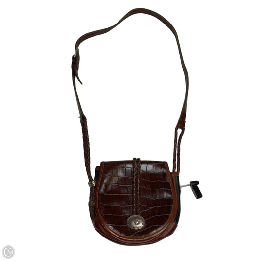 Crossbody Leather By Clothes Mentor, Size: Small