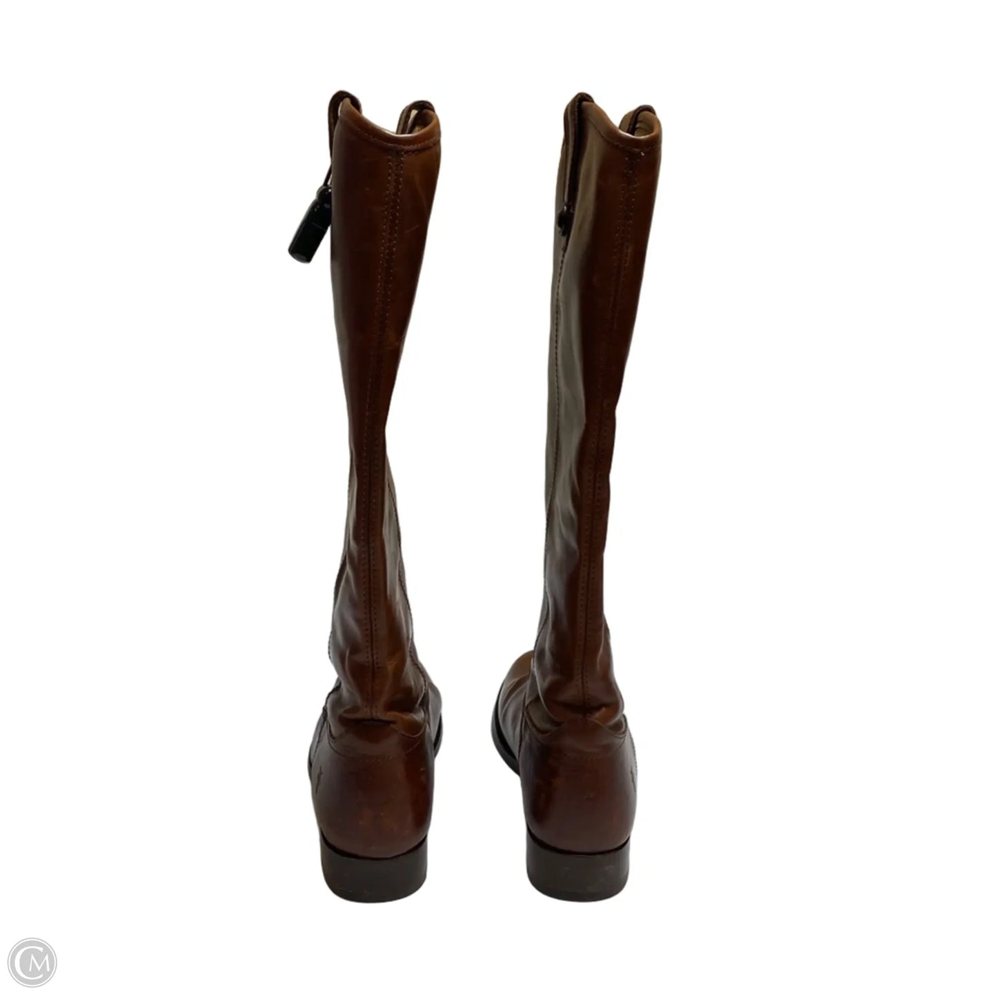 Boots Designer By Frye In Brown, Size: 8.5