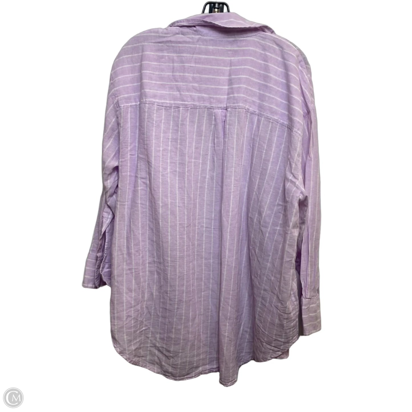 Top 2pc Long Sleeve By Lane Bryant In Purple, Size: 1x