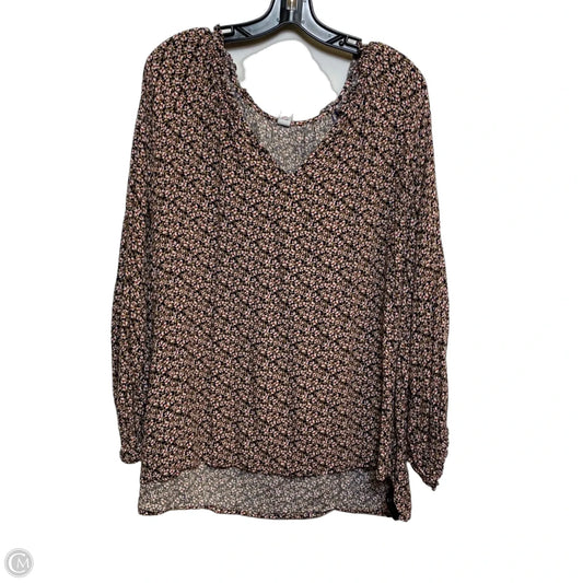 Top Long Sleeve By Old Navy In Pink, Size: 3x