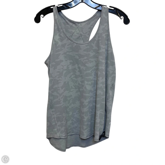 Athletic Tank Top By Lululemon In Grey, Size: S