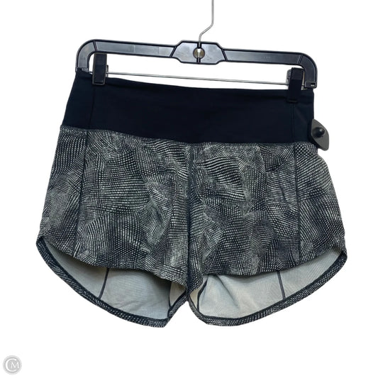 Athletic Shorts Designer By Lululemon In Black & White, Size: S
