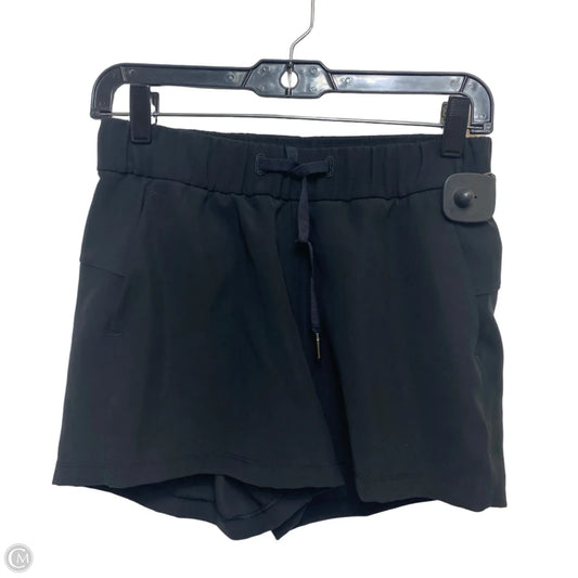 Athletic Shorts Designer By Lululemon In Black, Size: S