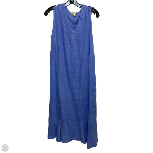 Dress Casual Midi By FRANCESCA BETTINI In Blue, Size: S