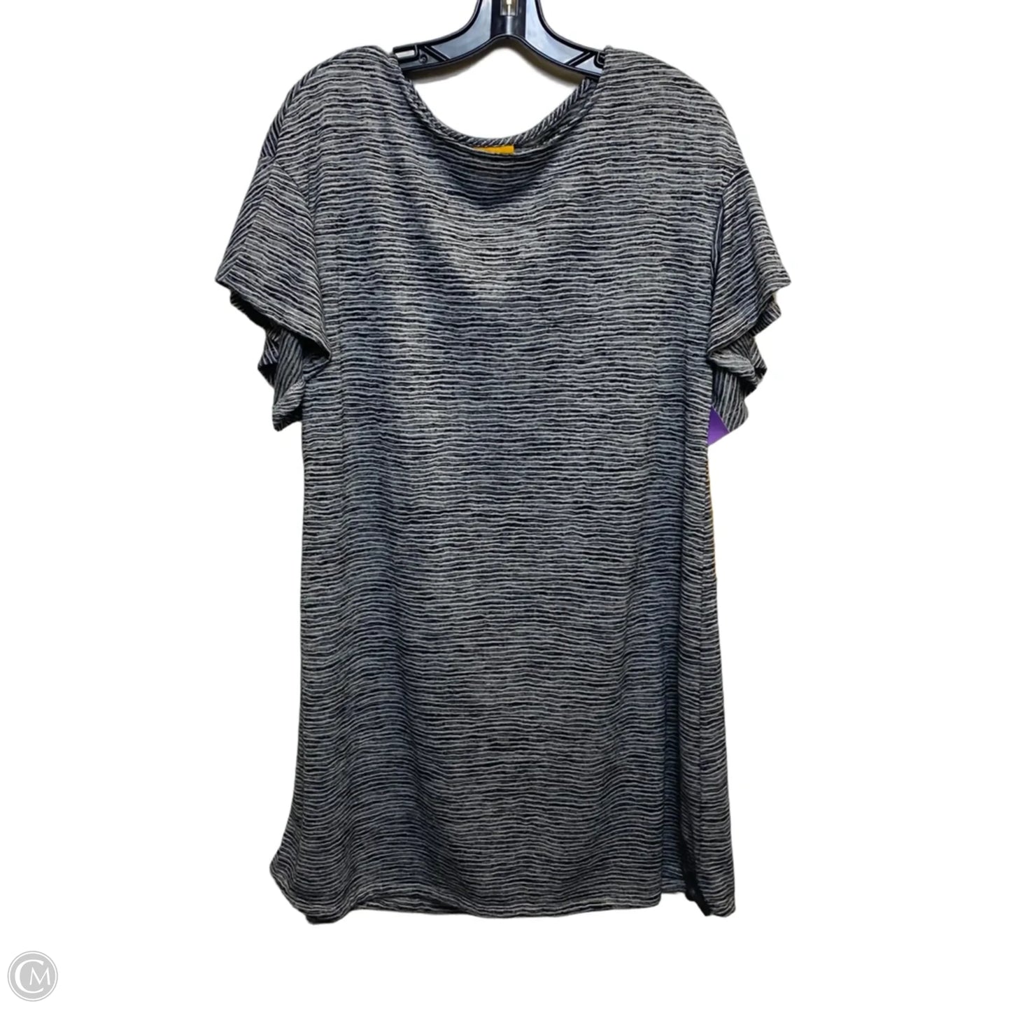Dress Casual Short By Ruby Rd In Black & Grey, Size: S