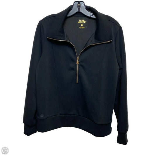 Top Long Sleeve Designer By Lilly Pulitzer In Black, Size: M