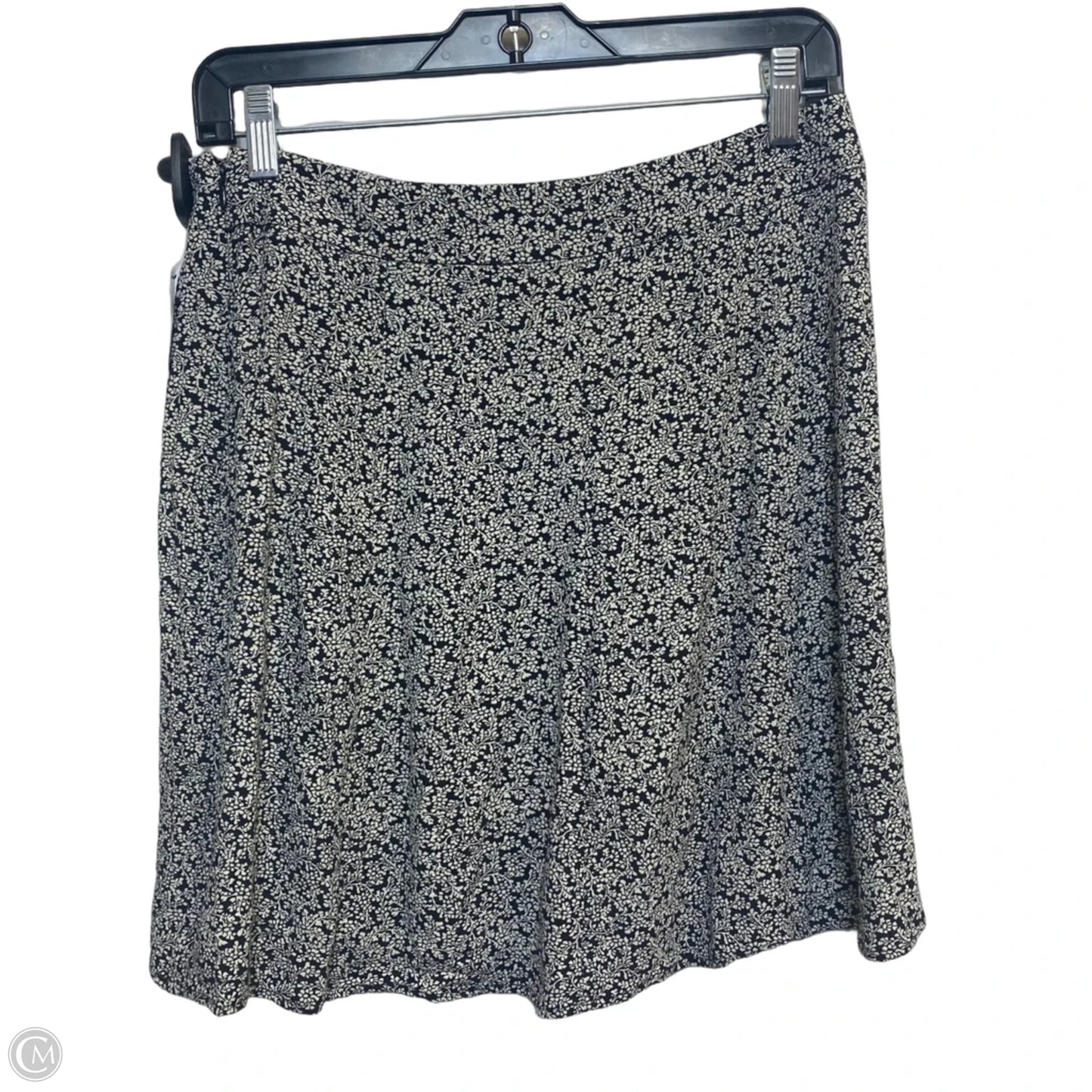 Skirt Mini & Short By Loft In Black & Tan, Size: S