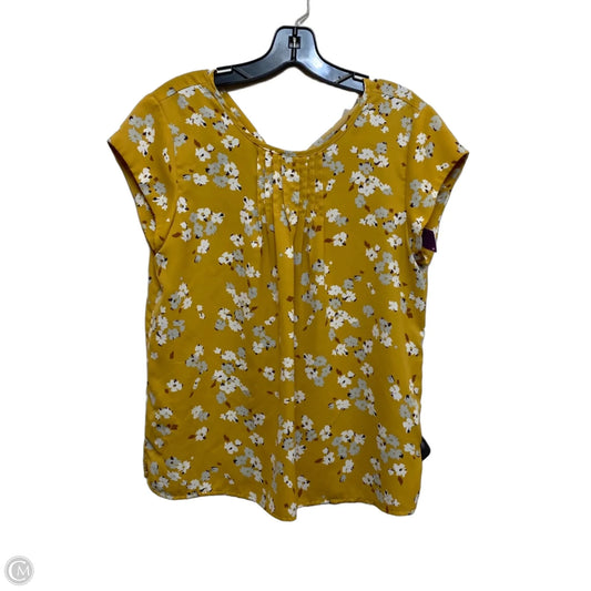 Top Sleeveless By Monday Fun In Yellow, Size: S
