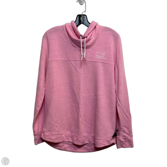 Sweatshirt Designer By Vineyard Vines In Pink, Size: M