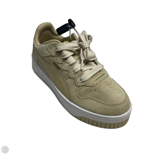 Shoes Sneakers By Puma In Tan, Size: 11