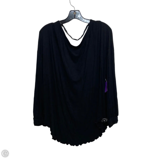 Top Long Sleeve By Free People In Black, Size: S