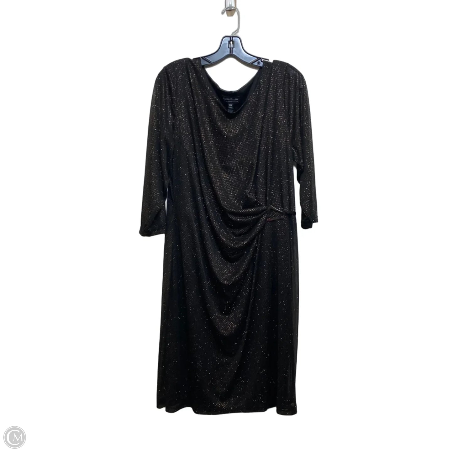 Dress Party Short By Alexa B In Black, Size: 2x