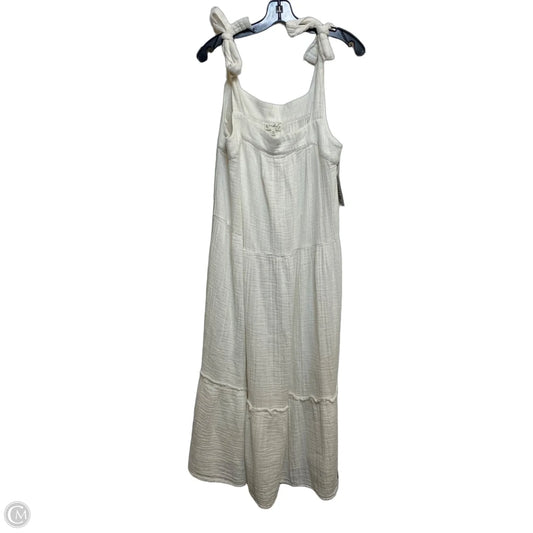 Dress Casual Midi By Wonderly In Cream, Size: Mp