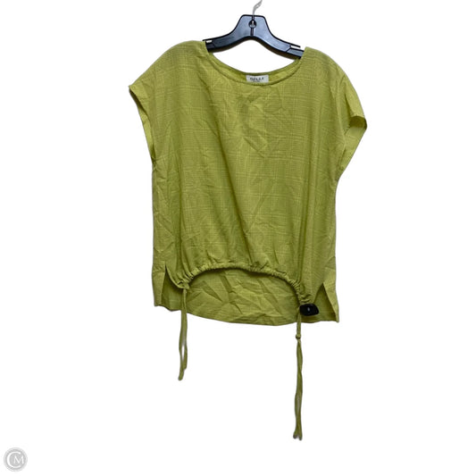 Top Sleeveless By Gilli In Green, Size: S