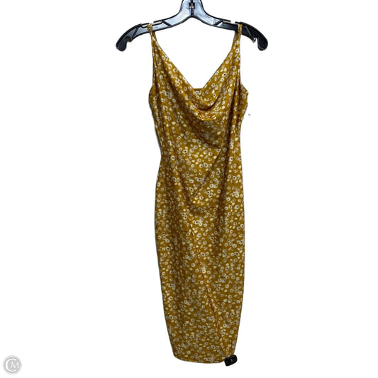 Dress Casual Short By Iris In Yellow, Size: L