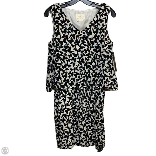 Dress Designer By Kate Spade In Black & White, Size: S