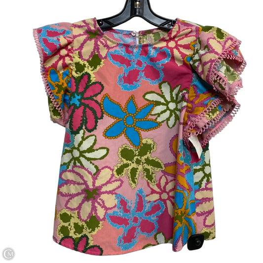 Top Sleeveless By Cme In Pink, Size: L