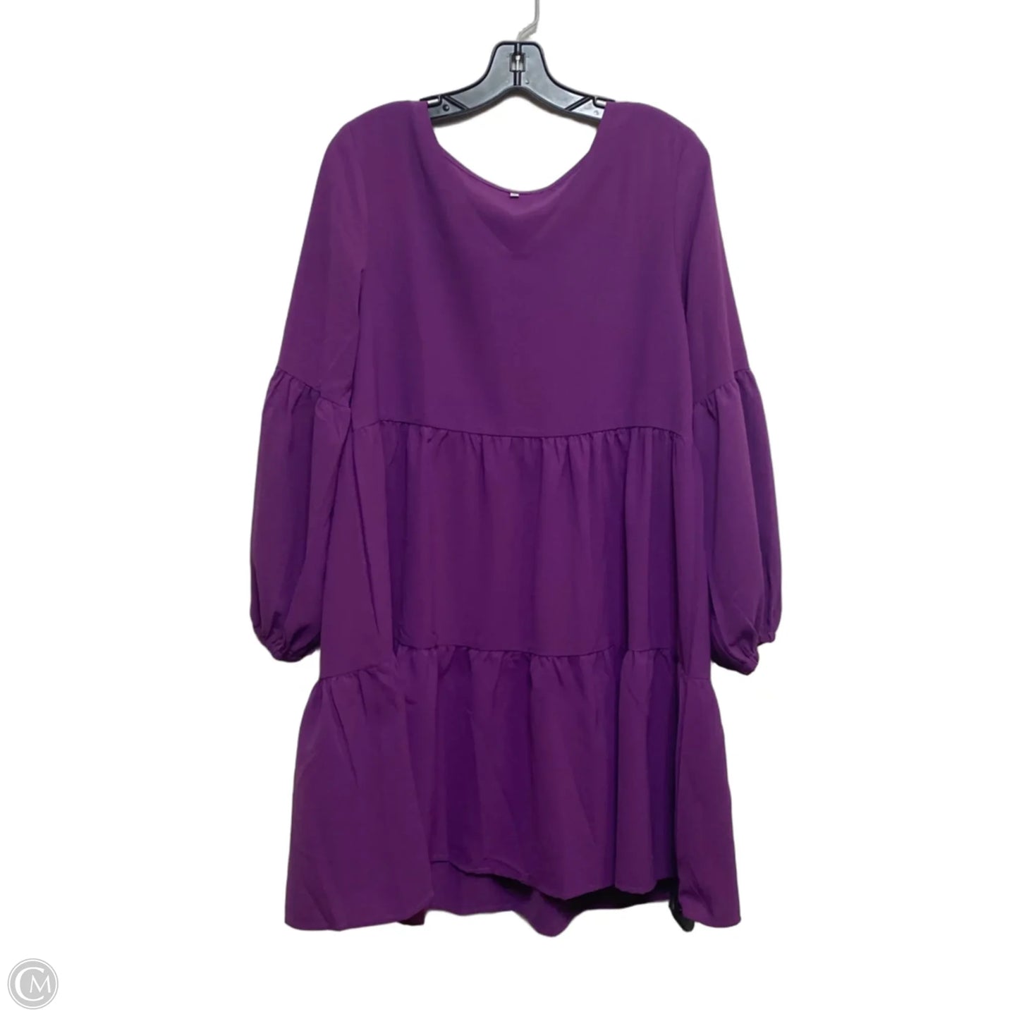 Dress Casual Short By Cmf In Purple, Size: M