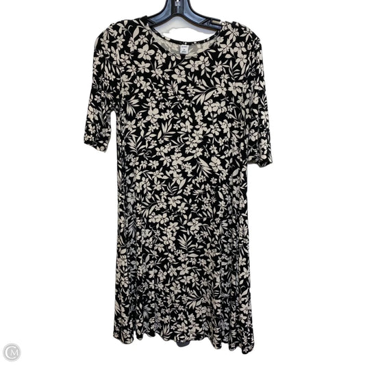 Dress Casual Short By Old Navy In Black & Cream, Size: Xs