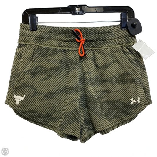 Athletic Shorts By Under Armour In Green, Size: S