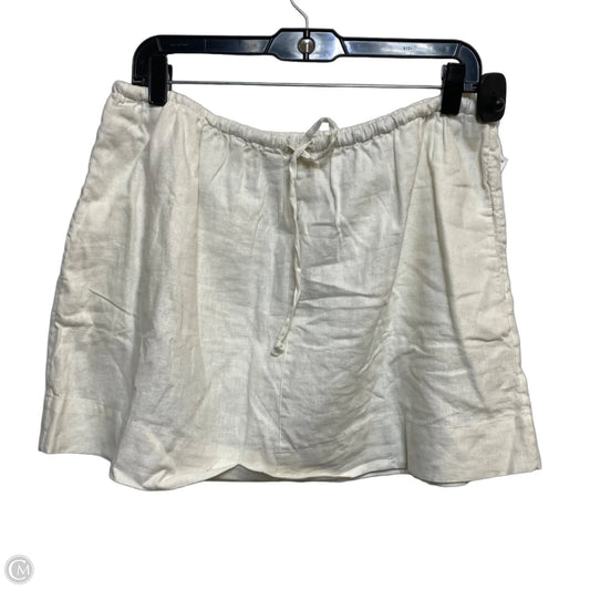 Skirt Mini & Short By Free People In Cream, Size: Xl