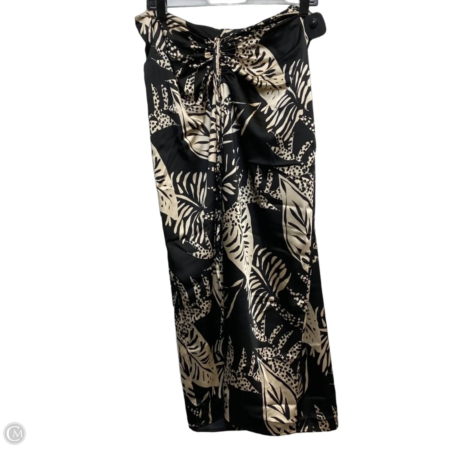Skirt Set 2pc By Future Collective In Black & Cream, Size: L