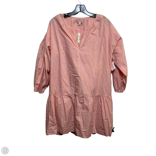 Dress Casual Short By Madewell In Pink, Size: M