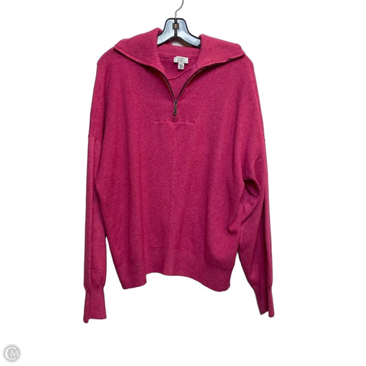 Sweatshirt Collar By Crown And Ivy In Pink, Size: Xxl