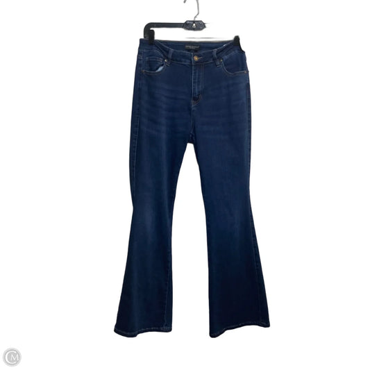 Jeans Flared By Flying Banana In Blue Denim, Size: 10