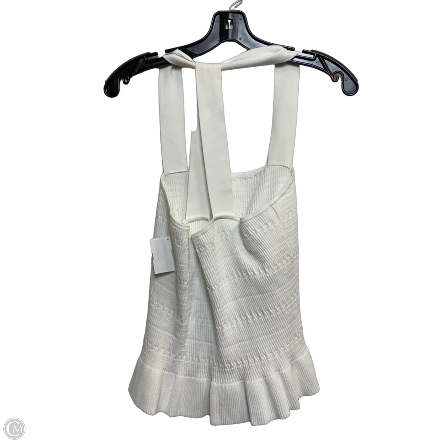 Top Sleeveless By Parker In White, Size: M