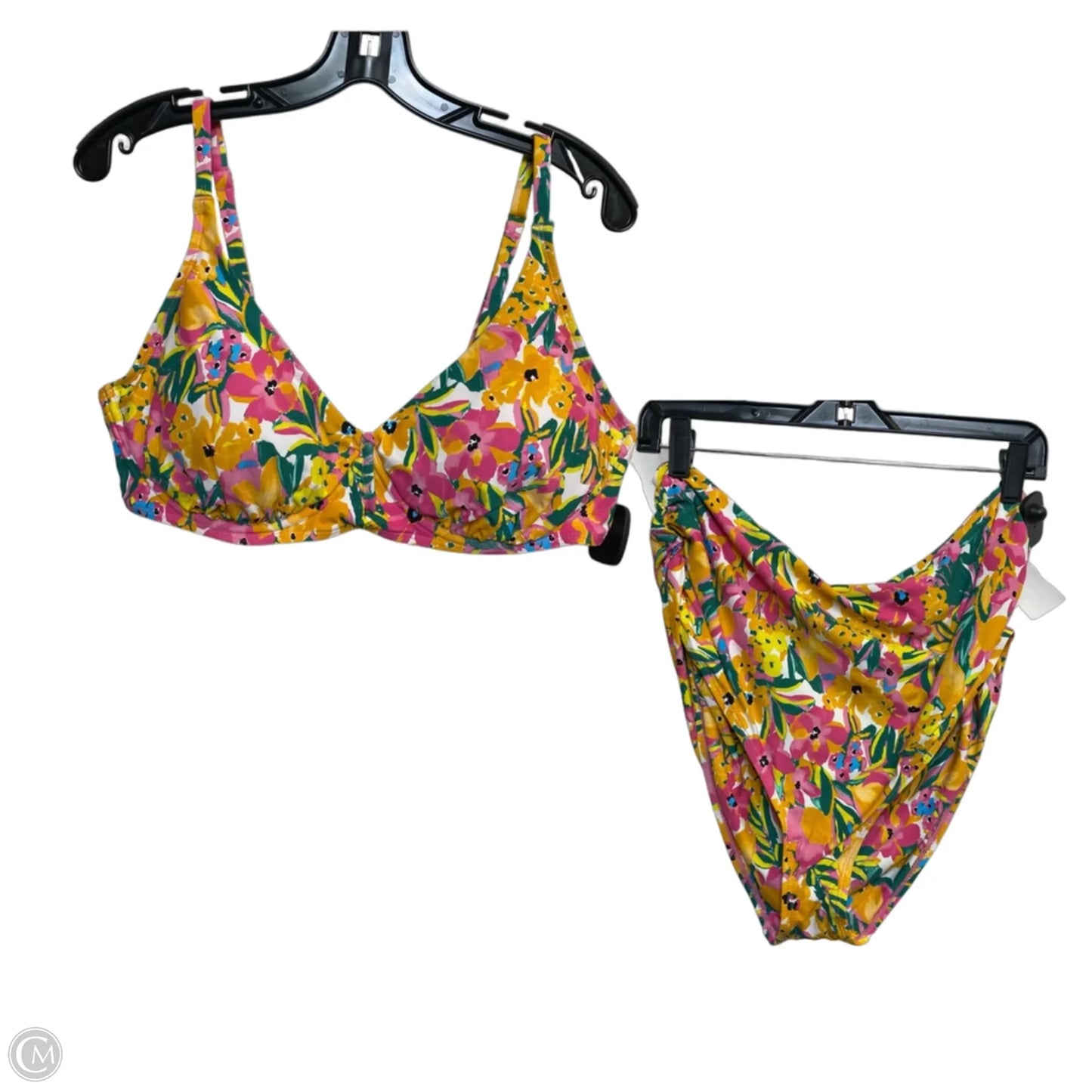 Swimsuit 2pc By Anne Cole In Pink, Size: Xxl