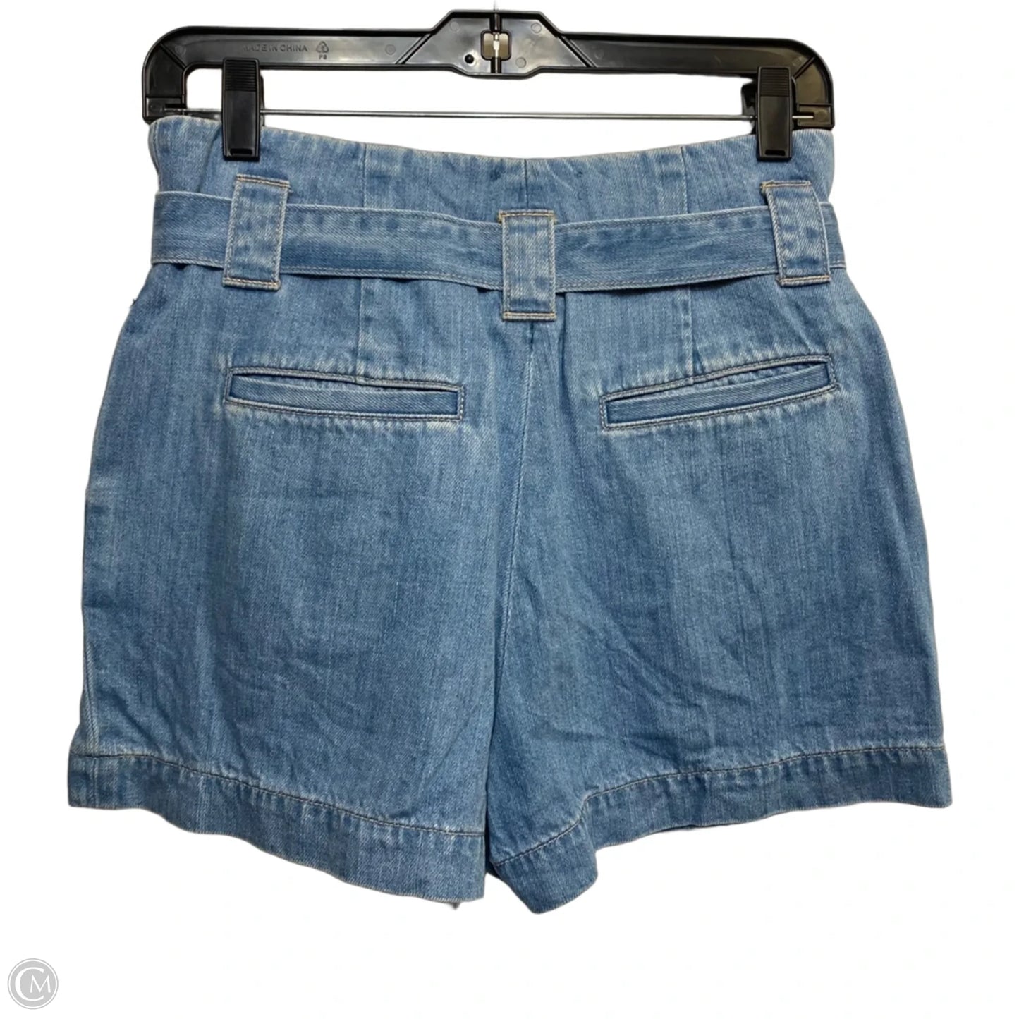 Shorts By L Agence In Blue Denim, Size: 2