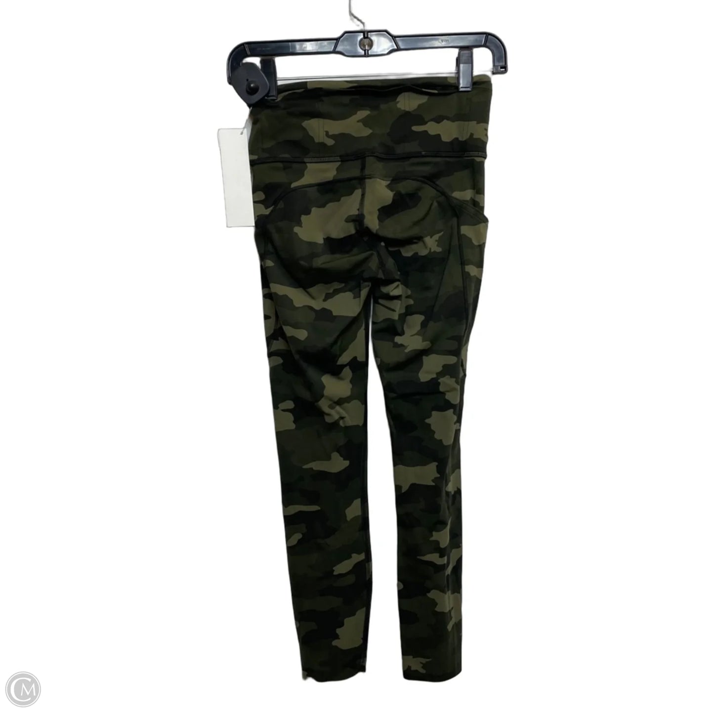 Athletic Leggings By Lululemon In Camouflage Print, Size: S