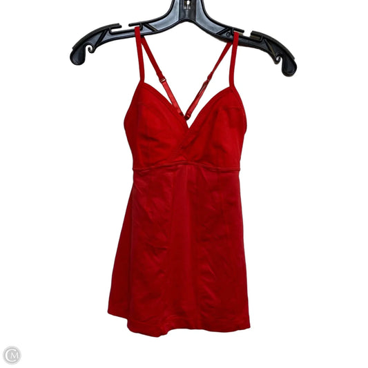 Athletic Tank Top By Lululemon In Red, Size: S