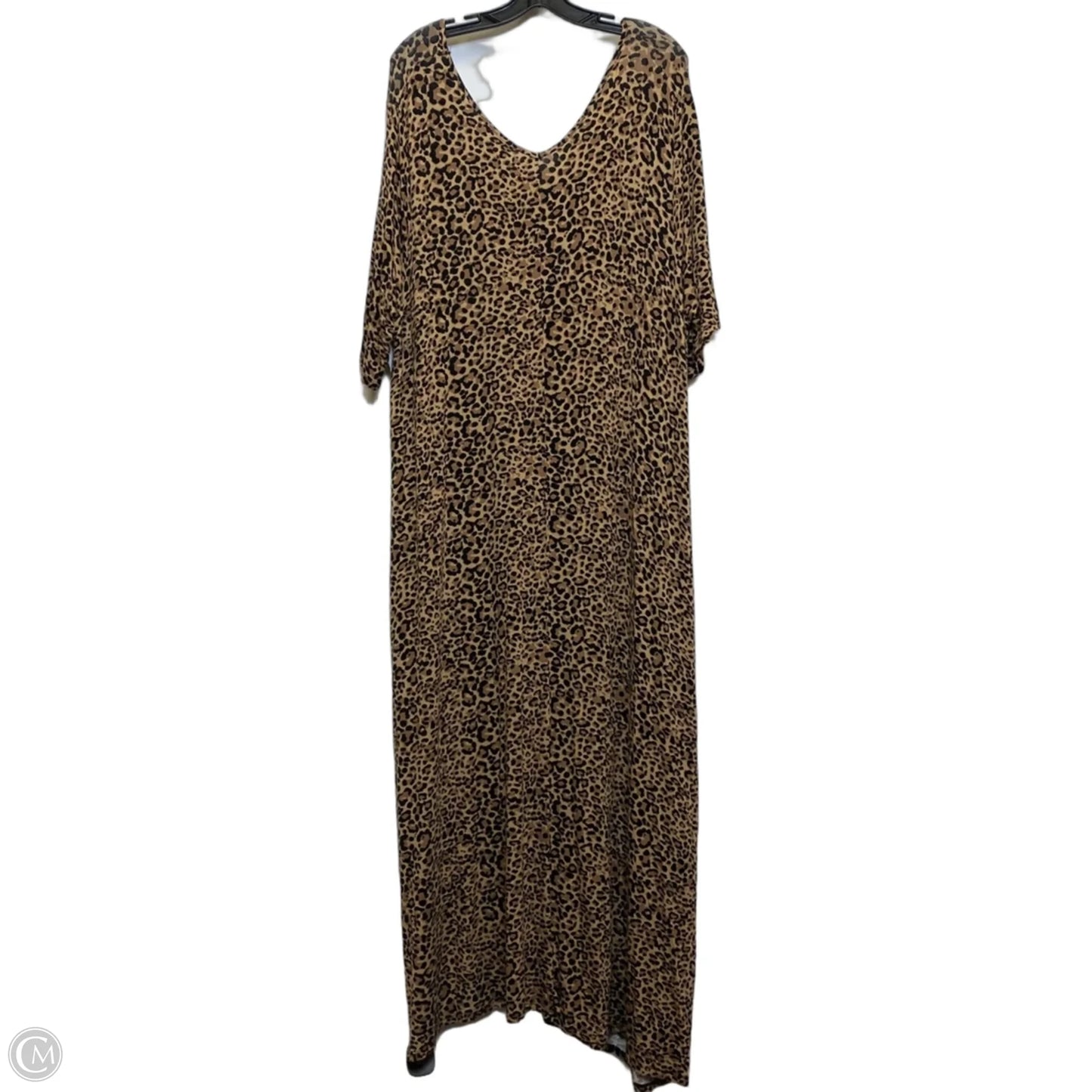 Dress Casual Maxi By Zenana In Animal Print, Size: 3x
