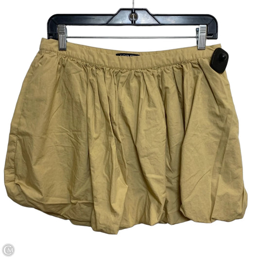Skirt Mini & Short By J. Crew In Tan, Size: M