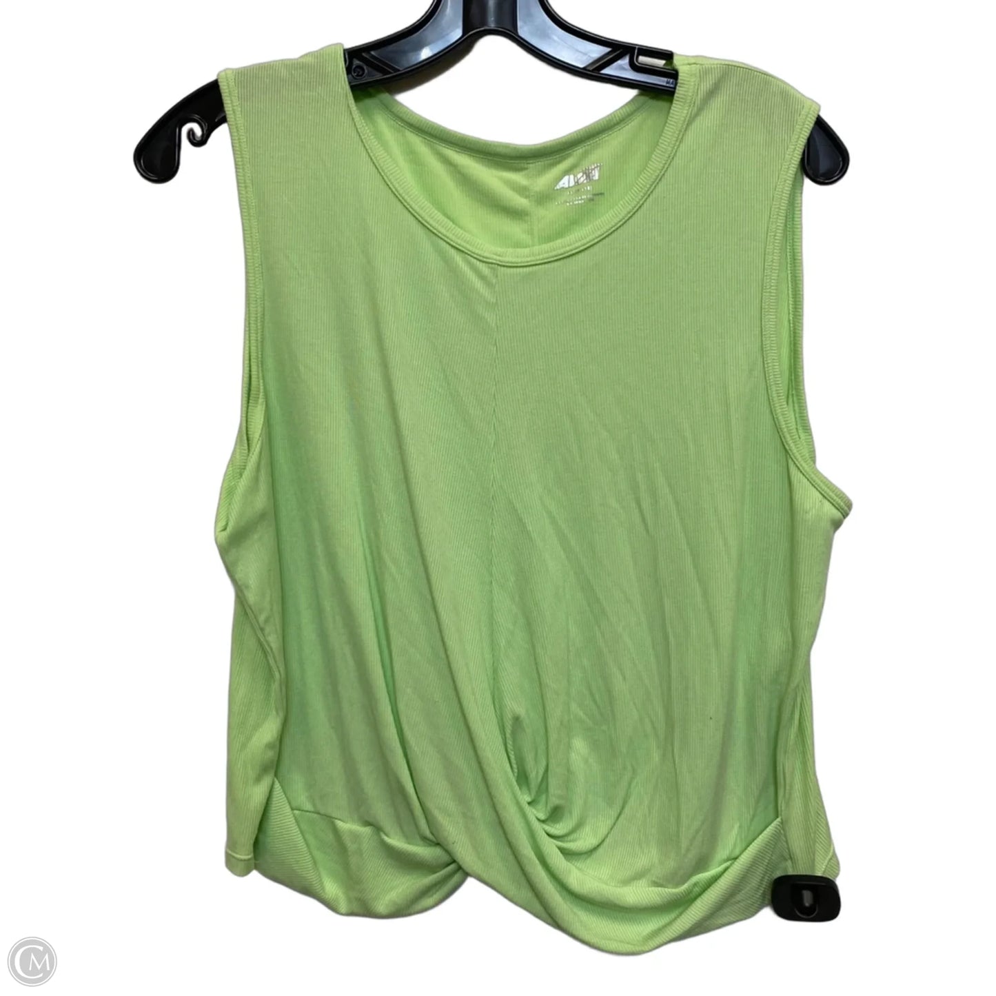 Athletic Tank Top By Avia In Green, Size: Xl