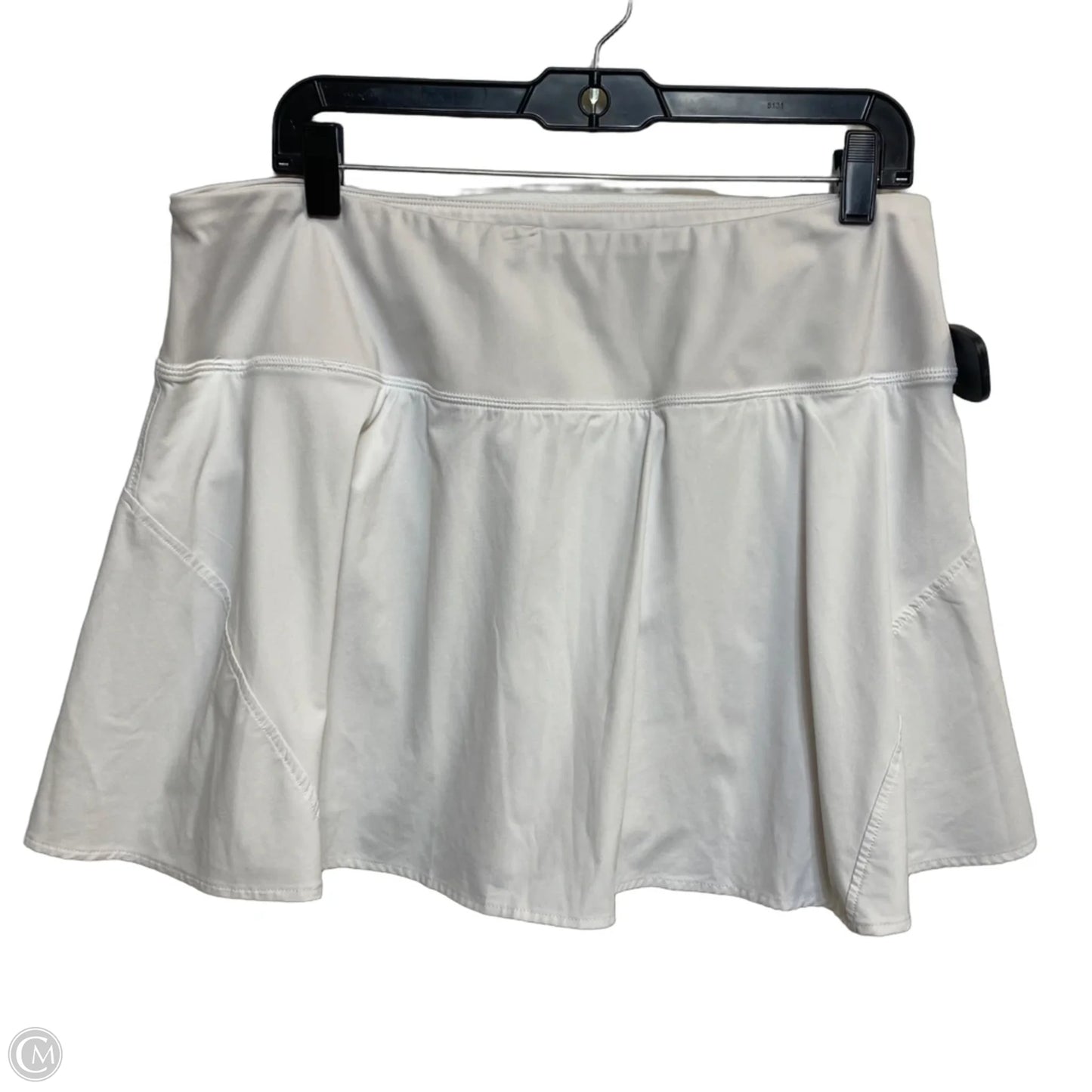 Athletic Skort By Avia In White, Size: Xl