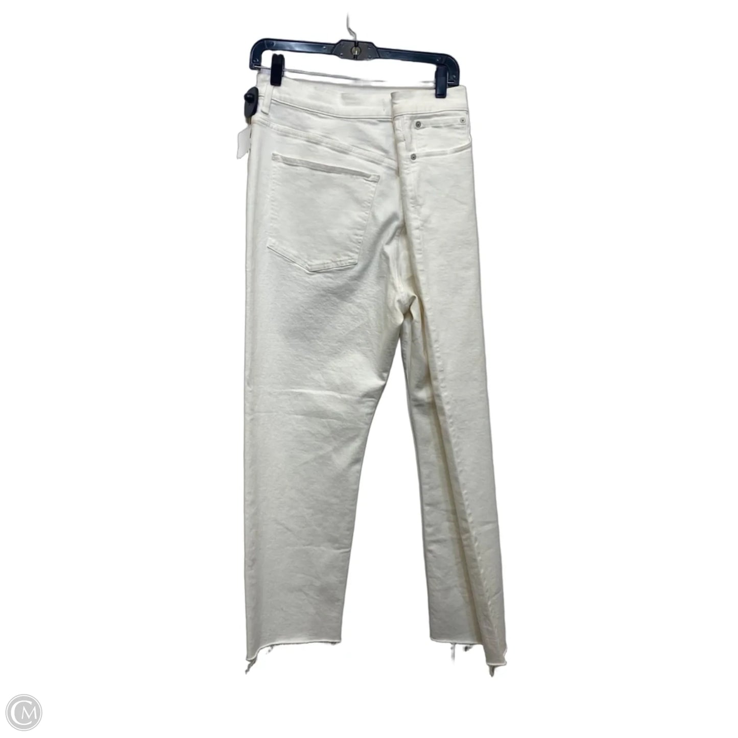 Jeans Skinny By Levis In White Denim, Size: 14