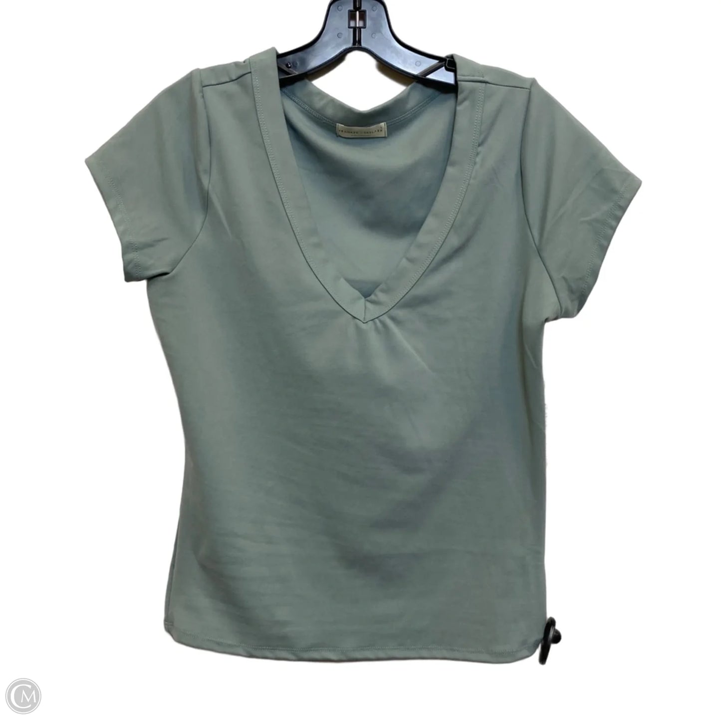 Top Short Sleeve Basic By Frankee & Skylarr In Green, Size: L