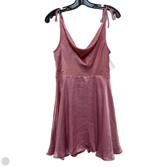 Dress Casual Short By Clothes Mentor In Pink, Size: M