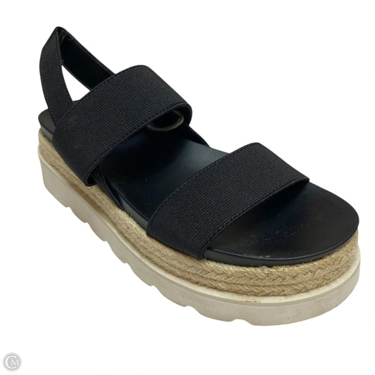 Sandals Heels Platform By Madden Girl In Black, Size: 8