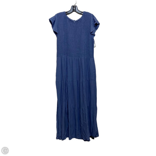Dress Casual Maxi By Zesica In Blue, Size: Xxl