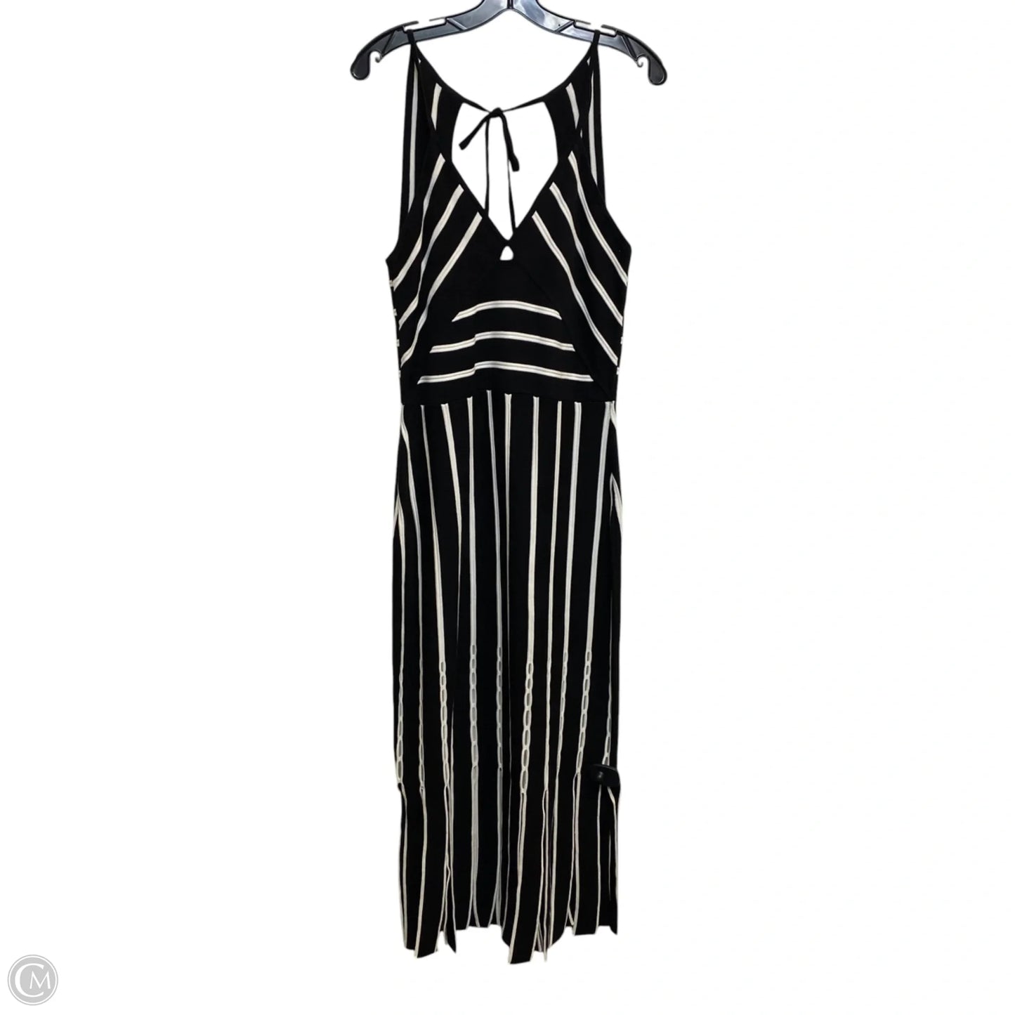 Dress Casual Maxi By White House Black Market In Black & White, Size: M